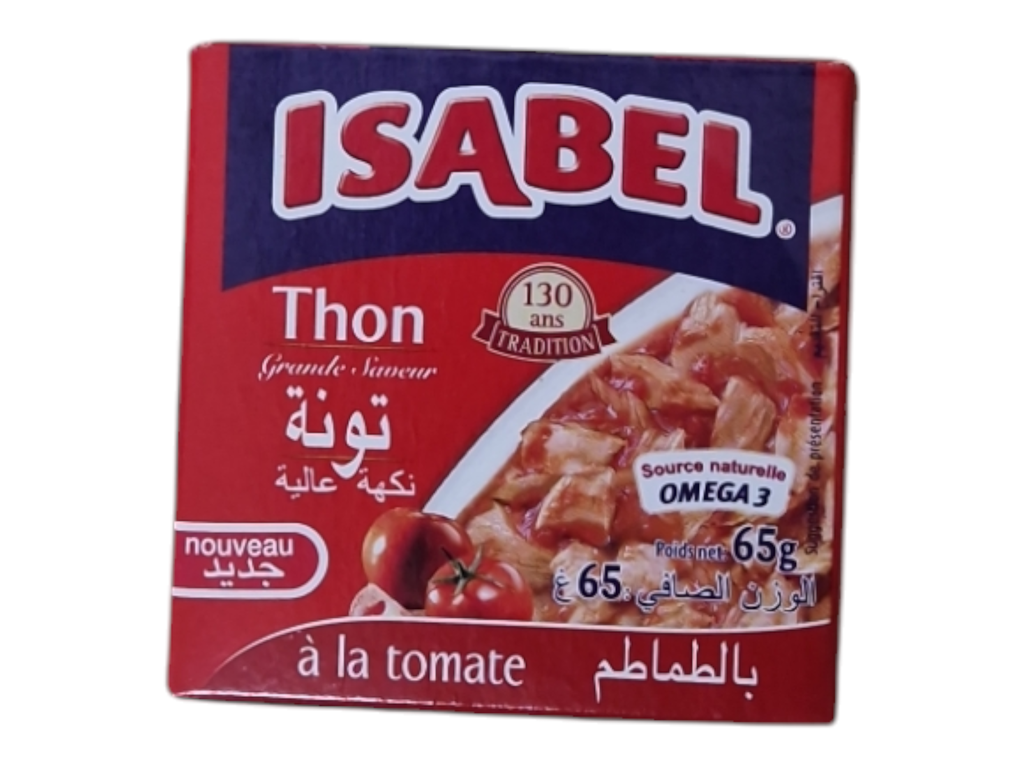ISABEL thon a la tomate 65g