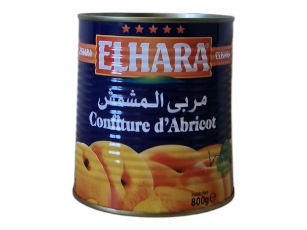 ELHARA confiture d'abricot 800g