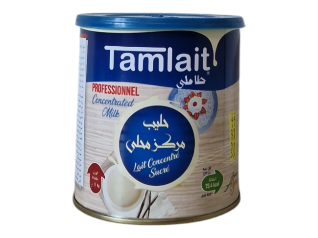 TAMLAIT lait concentré sucré 1kg