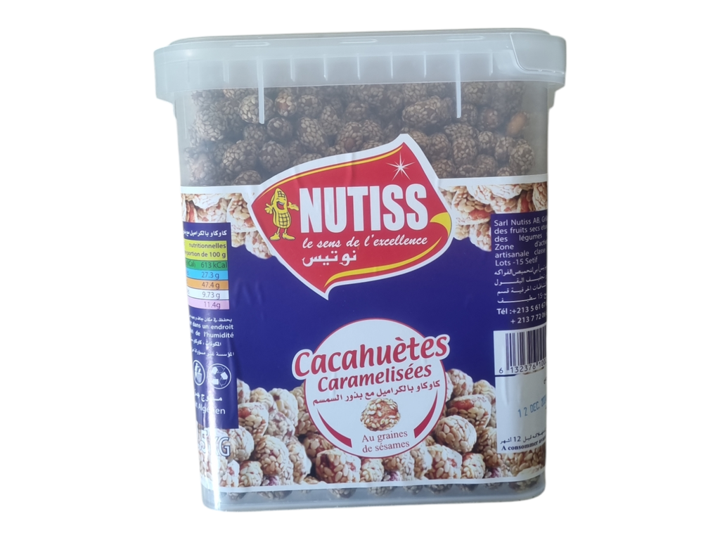 NUTISS cacahuètes caramélisées 2.5 kg