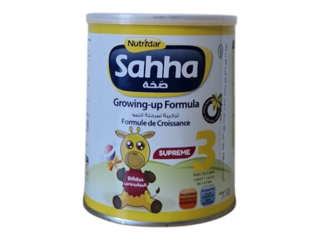 SAHHA lait formile de croissace 400g 3ag