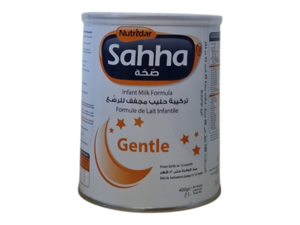 SAHHA formule de lait infantile GENTLE 400g