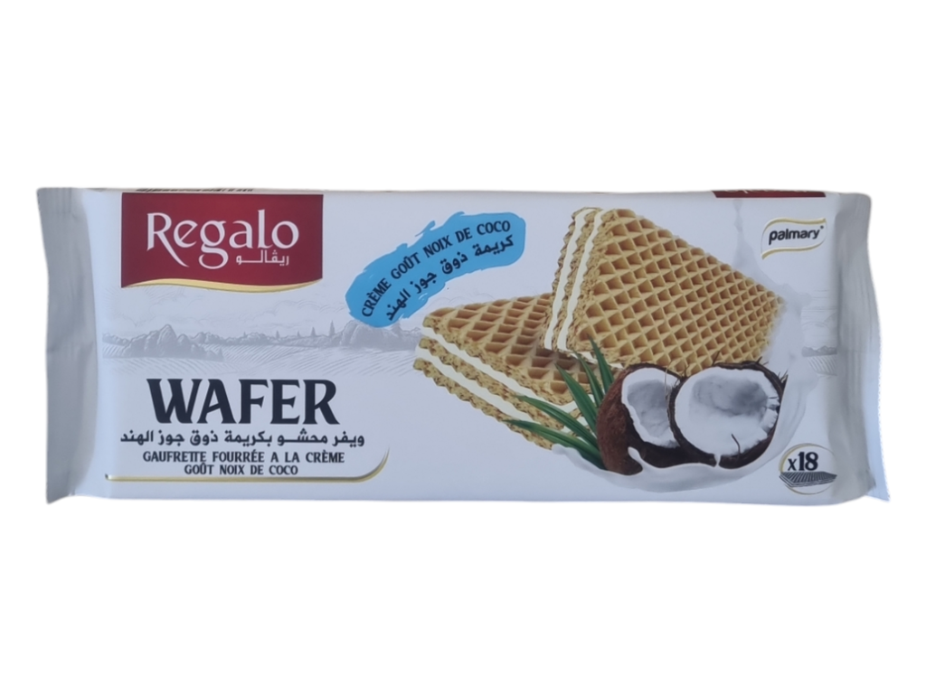 REGALO wafer  gaufrette noix de coco
