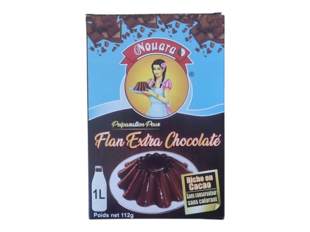NOUARA flan extra chocolat 112g