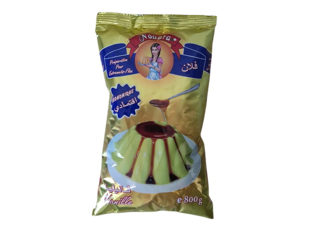 NOUARA  flan arome vanille*10 800g