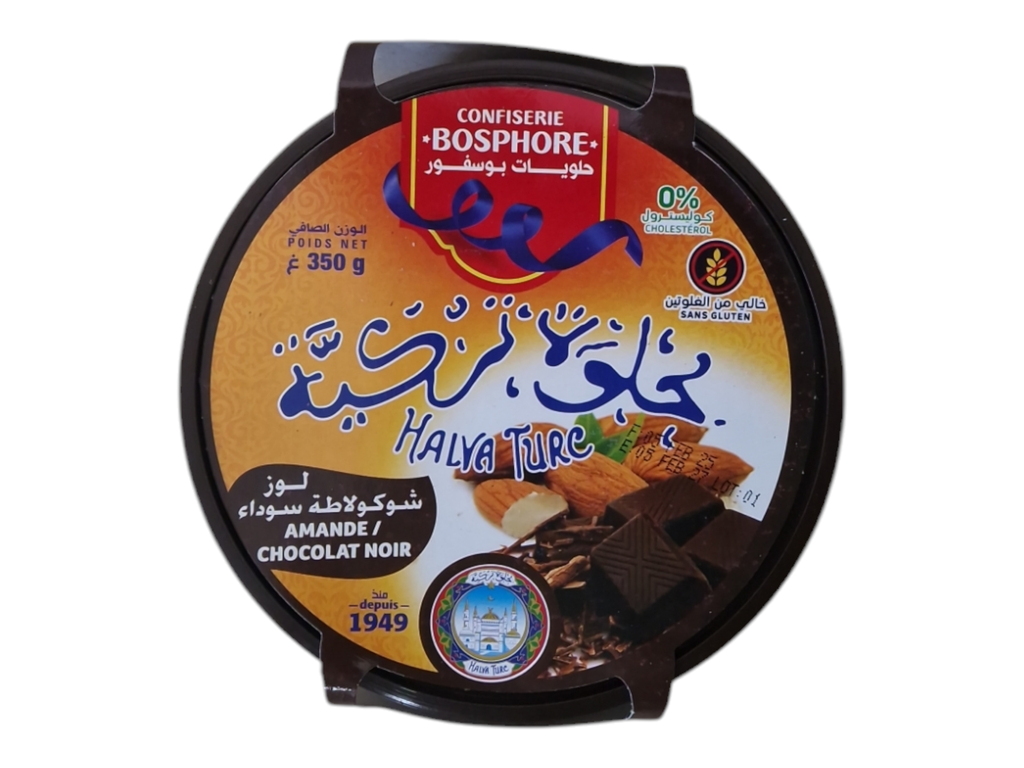 BOSPHORE chamia amande et chocolat noir 350g