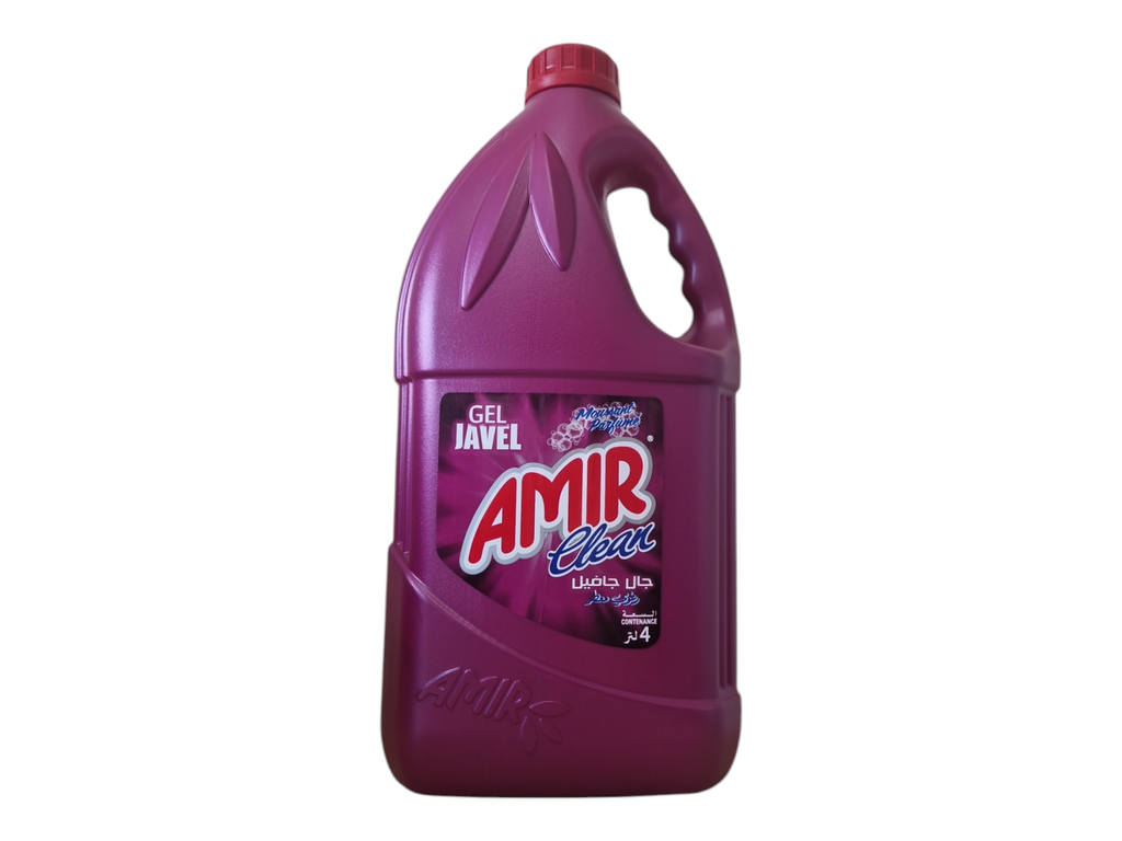 AMIR  gel javel moussant parfumé 4l