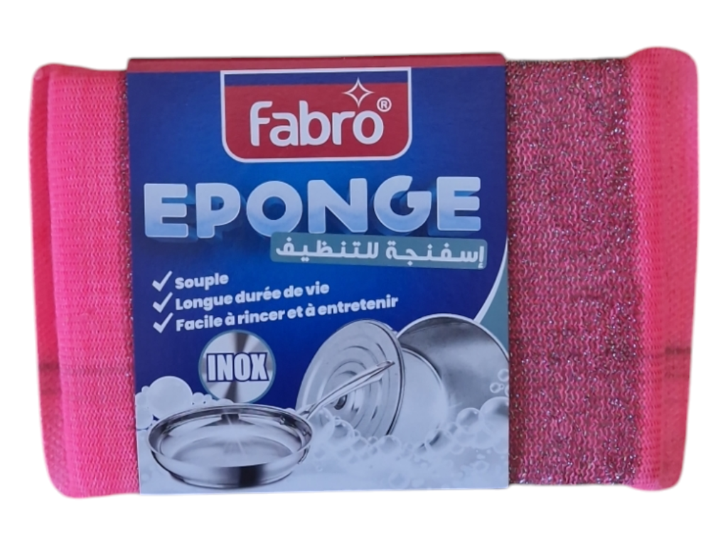 FABRO éponge nettoyage *12p