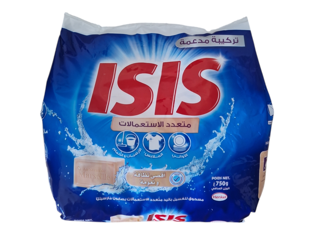 ISIS poudre savon marseille 750g