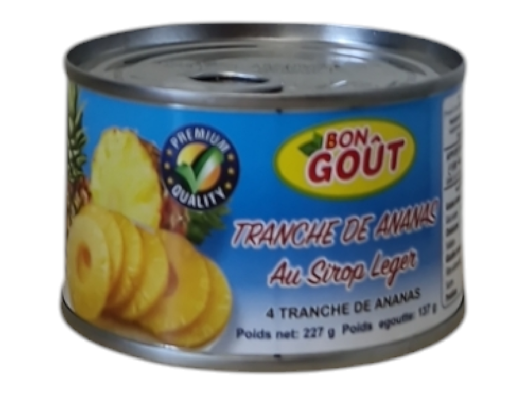 BON GOUT ananas 227g