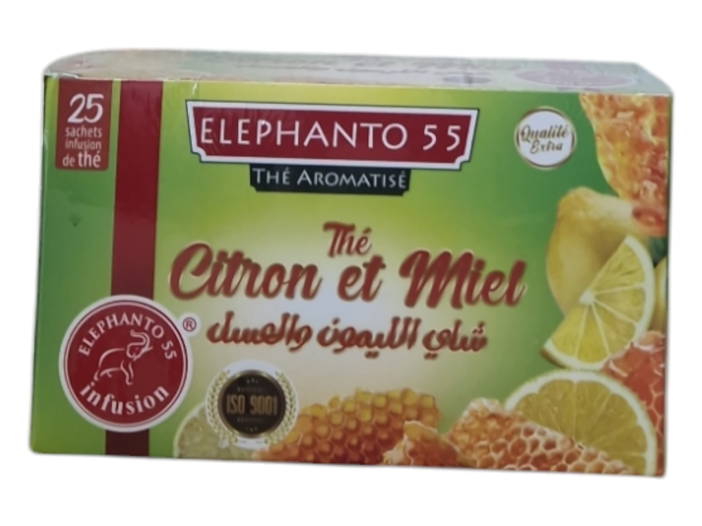 ELEPHANTO thé citron et meil