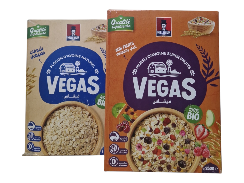 VEGAS flocons d'avoine 500g