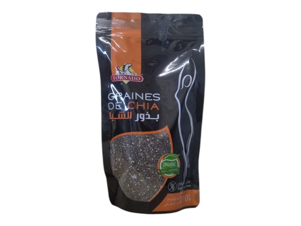 TORNADO graines de chia 210g