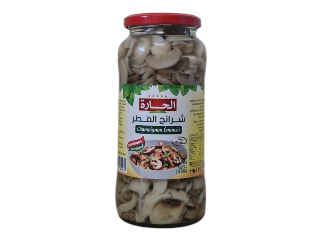 ELHARA champignon émincés 580g
