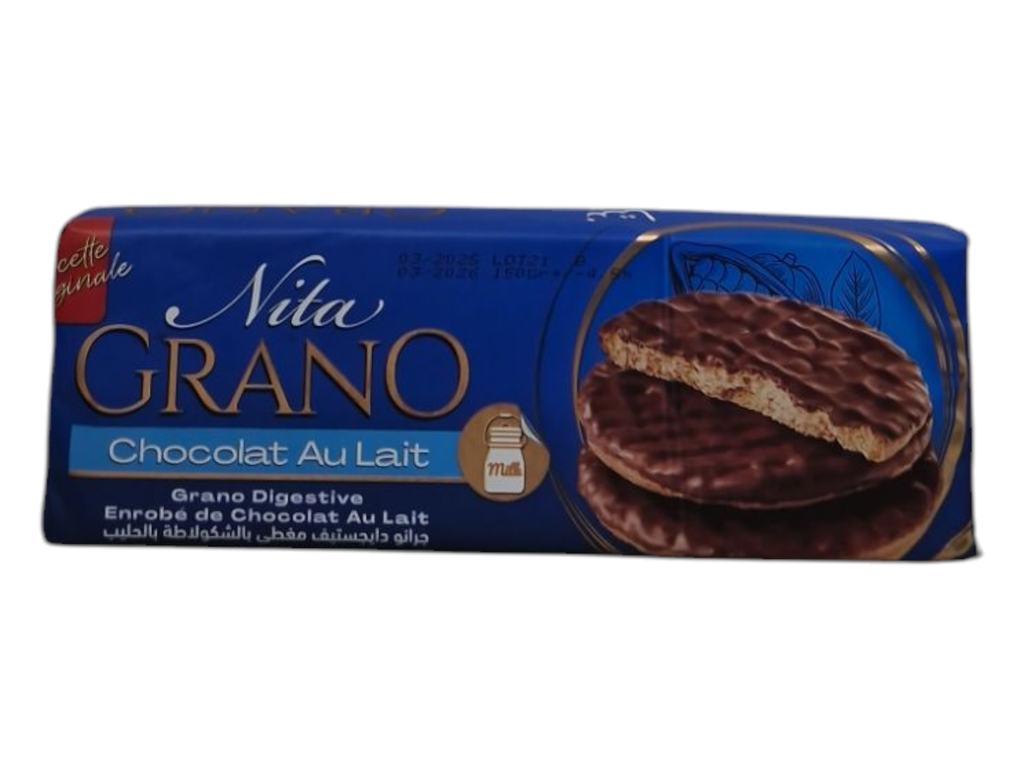 NITA grano biscuit chocolat au lait 150g