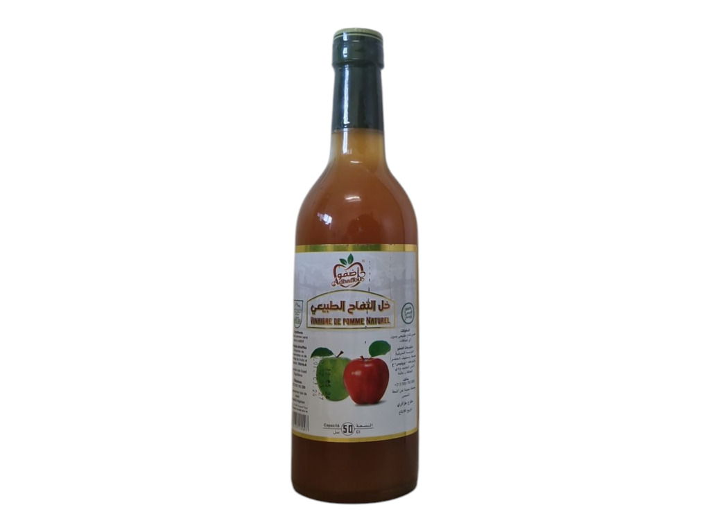ADHAFFOU vinaigre de pomme naturel 50cl