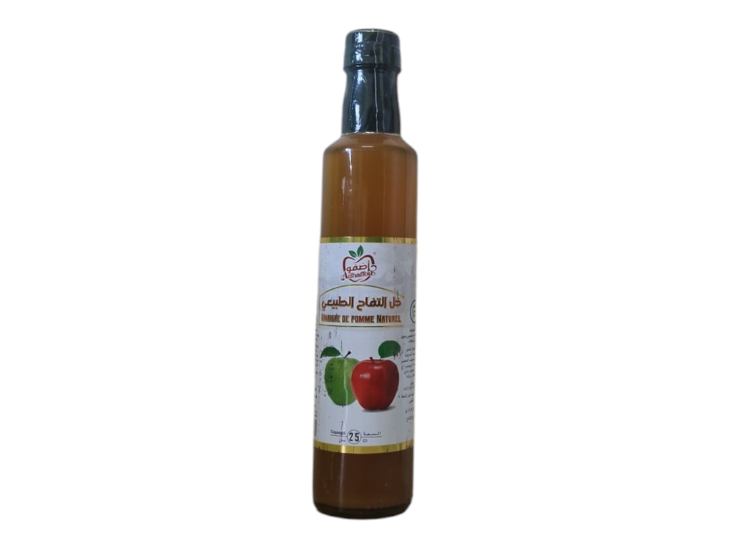 ADHAFFOU vinaigre de pomme naturel 25cl