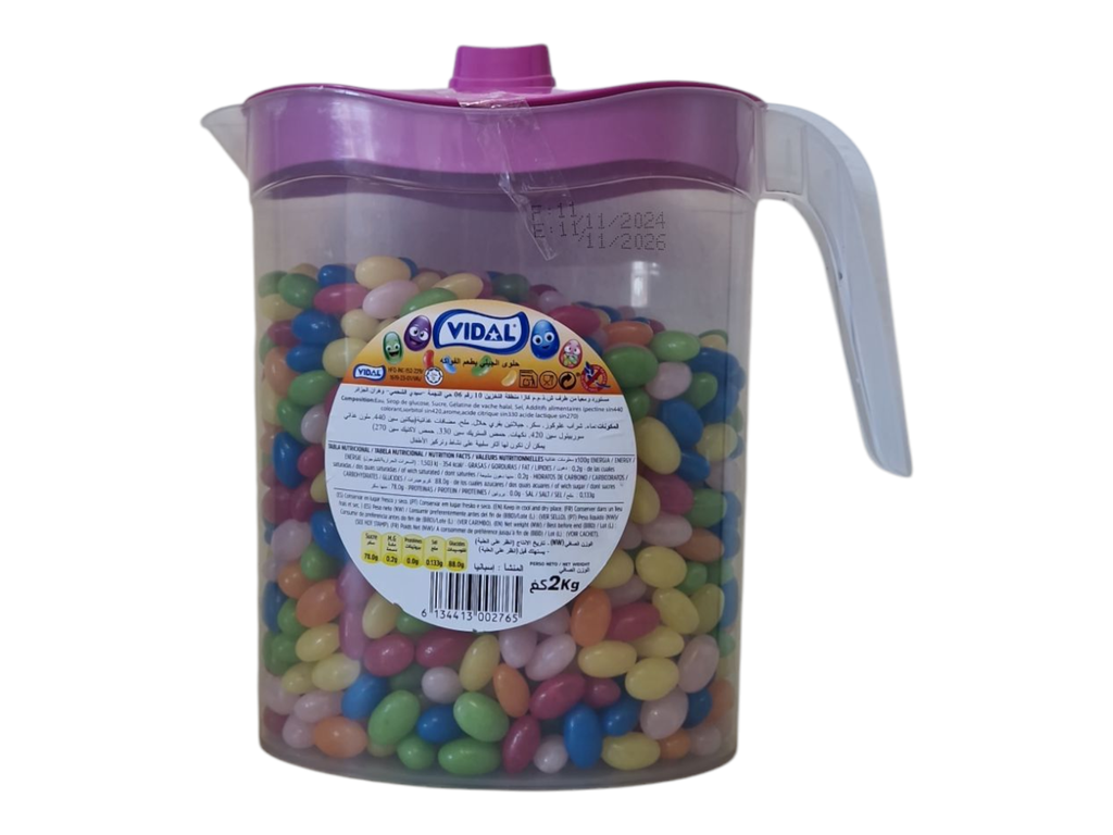 VIDAL bonbon juli gout fruit 2kg