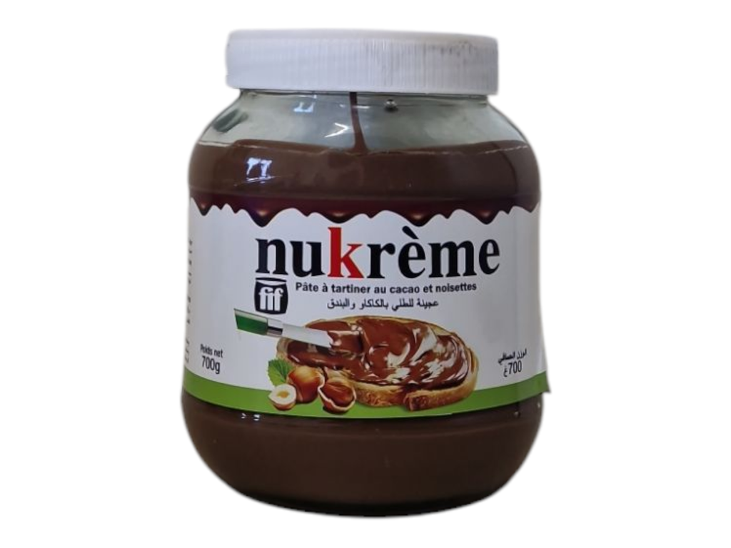 NUKREME pate a tartinier au noisette 700g