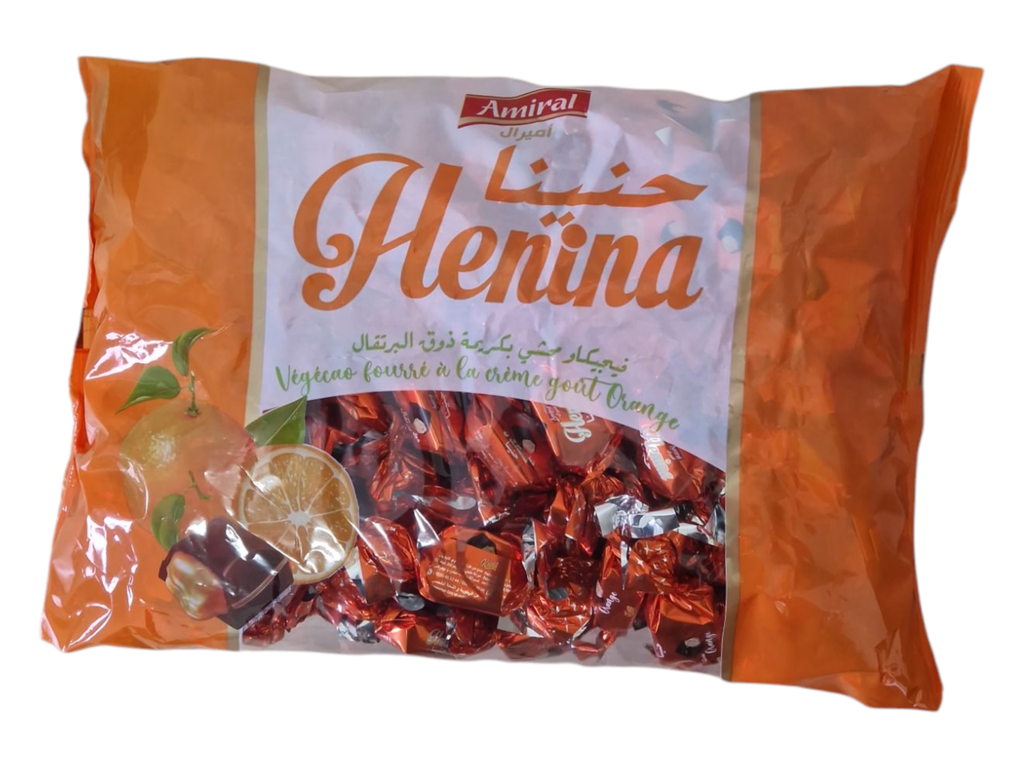 HENINA chocolat végecao fourré 800gr