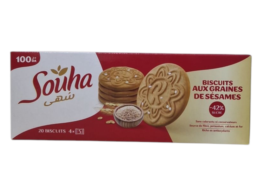 SOUHA biscuit aux graines de sémsames