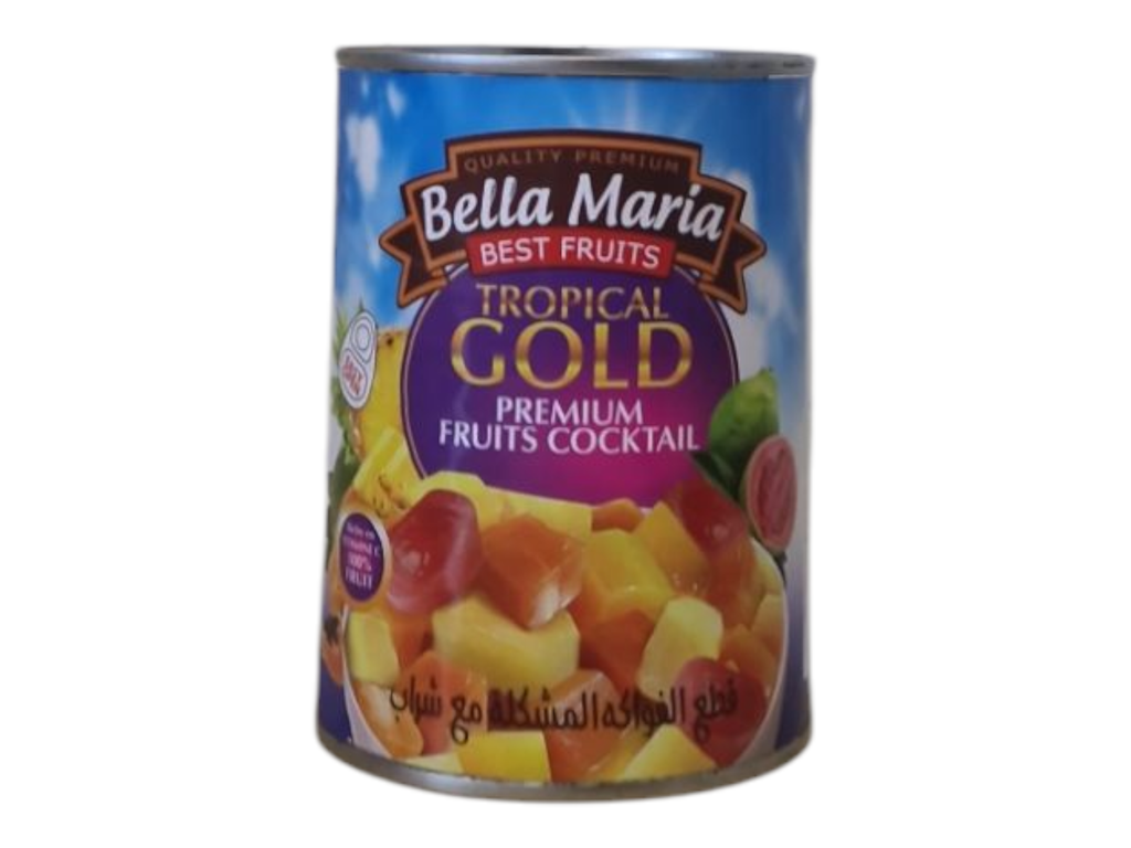 BELLA MARIA gold cocktail de fruit 565g