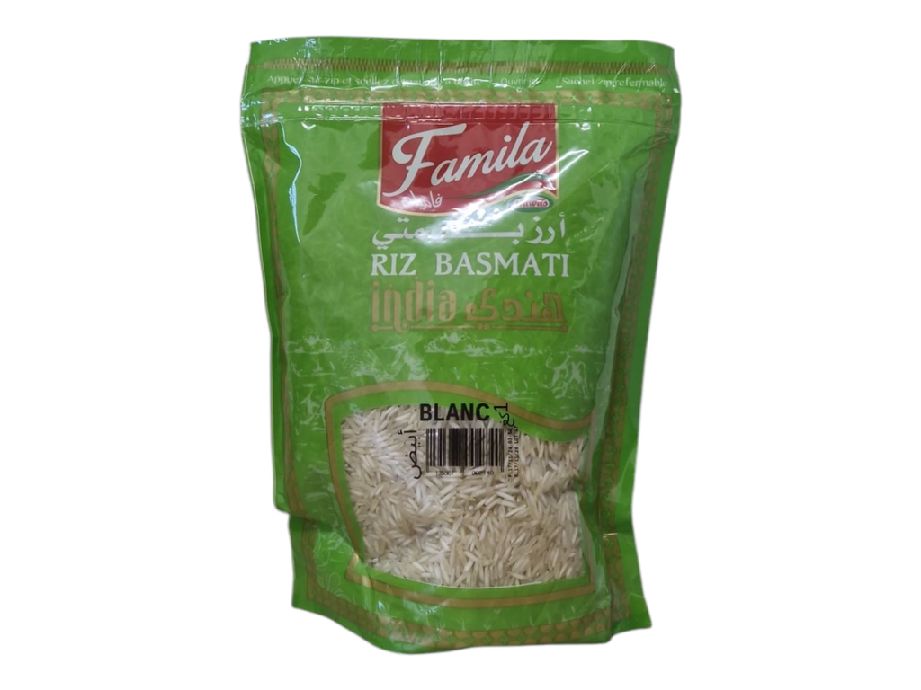 FAMILA riz basmati india blanc 1kg