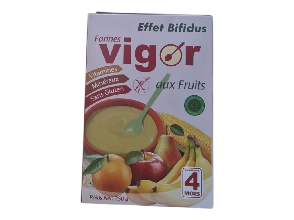 VIGOR farine céréales aux fruit  4m