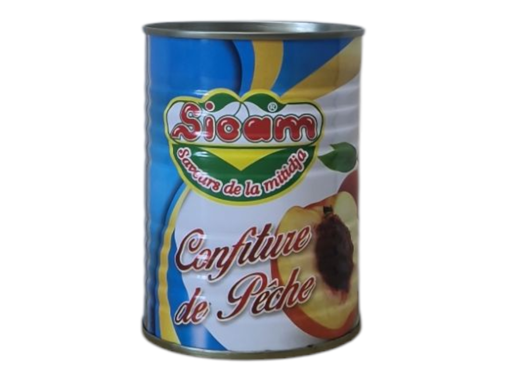 SICAM confiture de pèche  400g