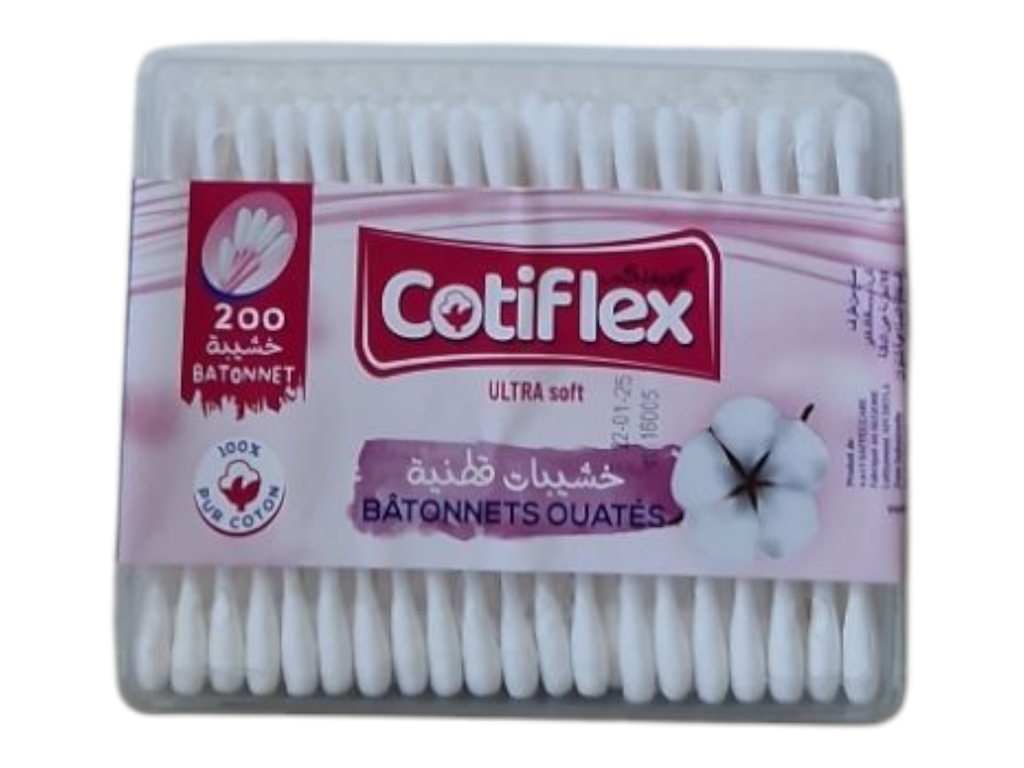 COTIFLEX ultra soft coton-tige 200ps