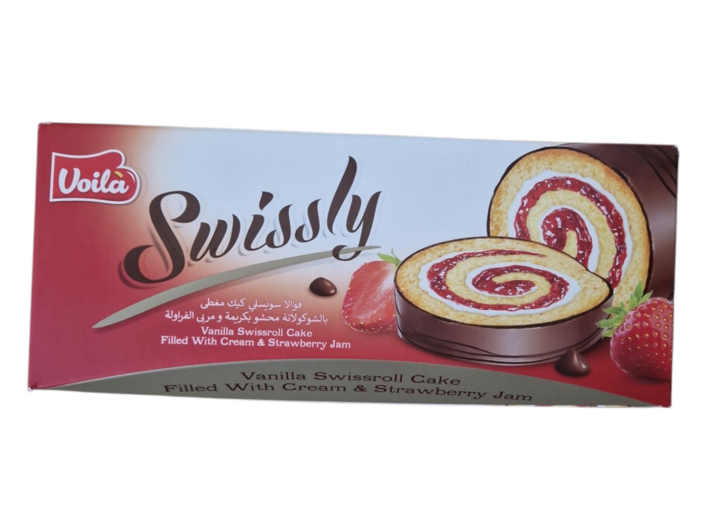 VOILA swissly cake aux fraise 190g