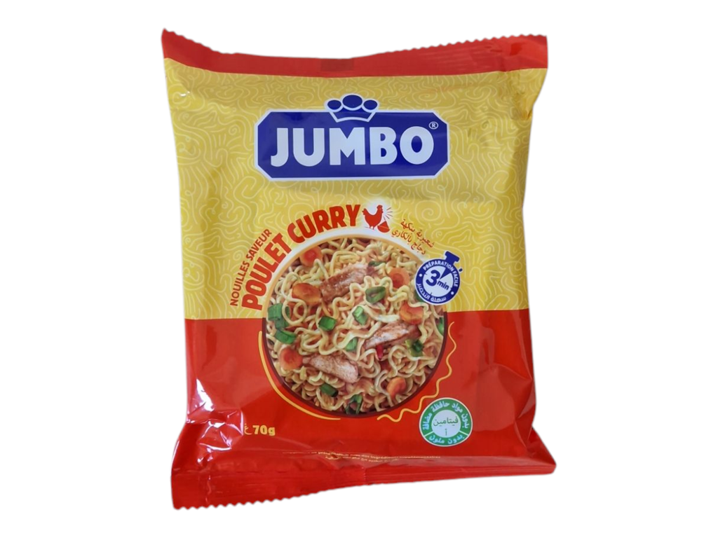 JUMBO nouilles poulet curry 70g
