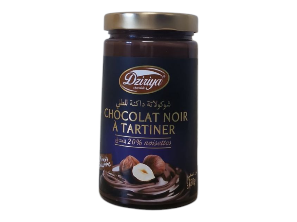 DZIRIYA chocolat noir a tartiner 720g