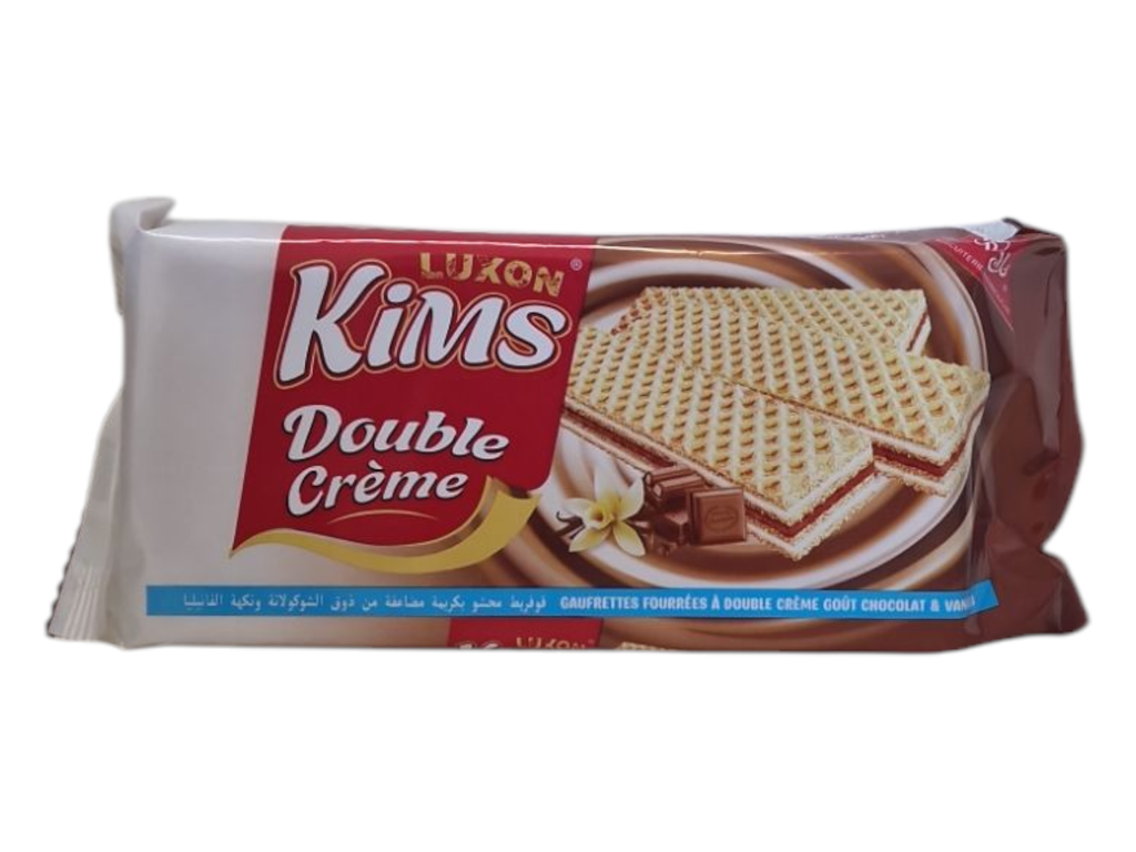 KIMS  gofrette double crème vanille 180g