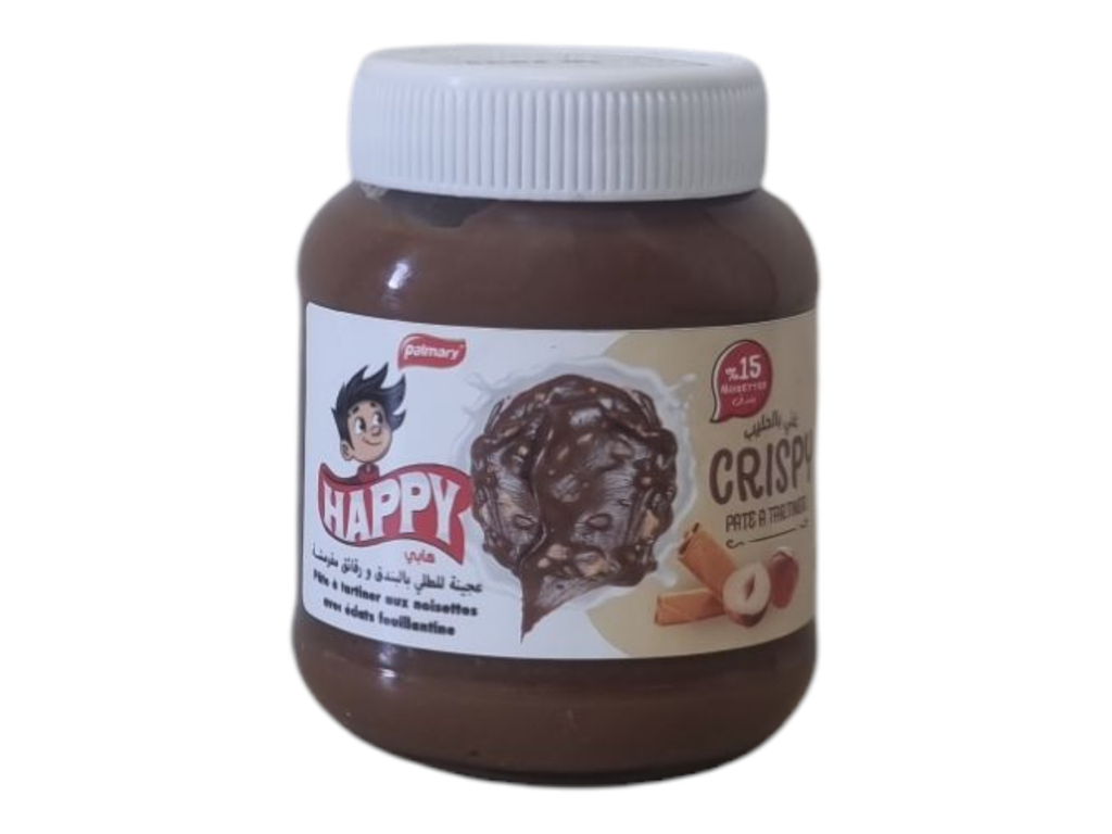 HAPPY pate a tartiner crispy 350g