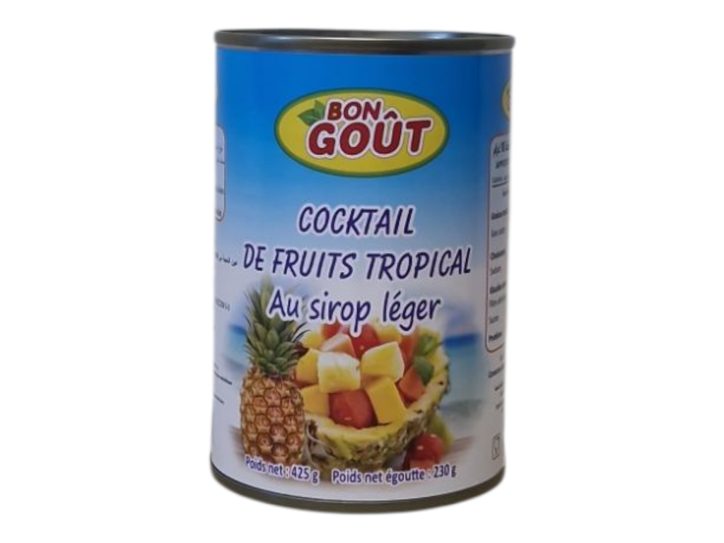 BON GOUT cocktail de fruit 425g