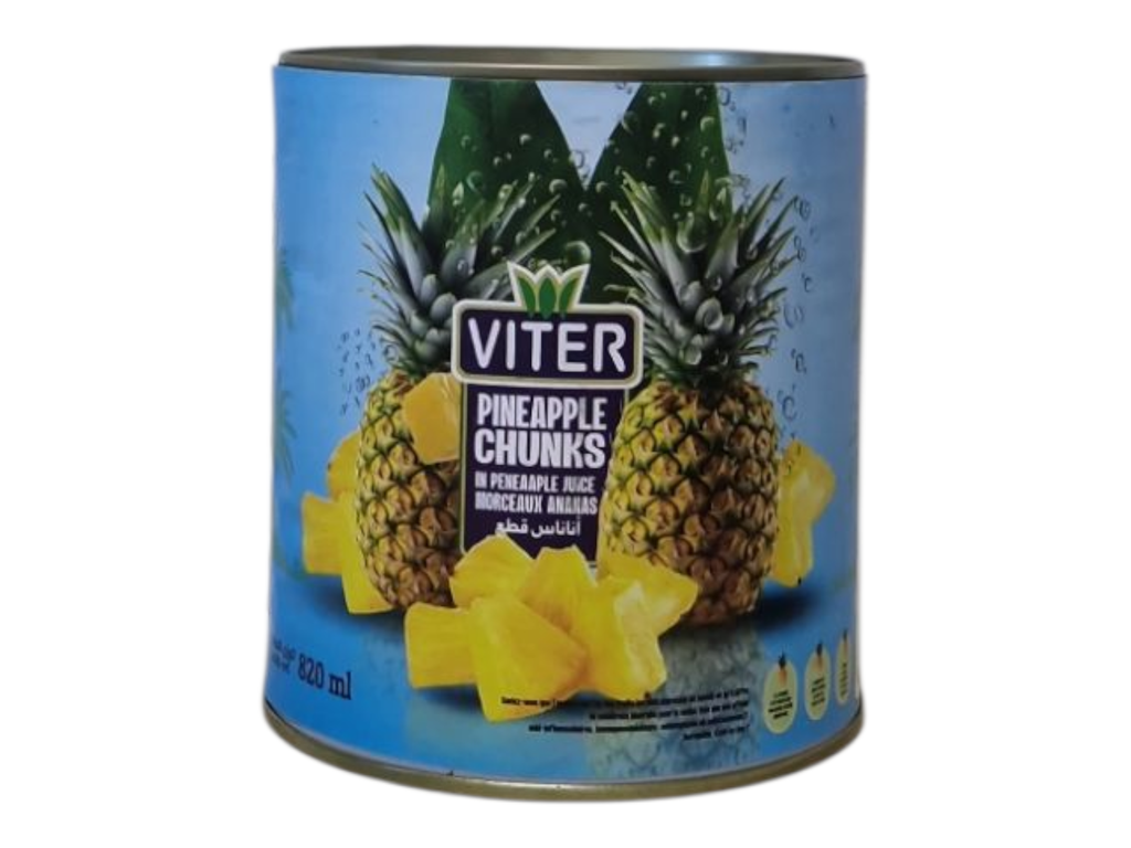 VITER morceux ananas 820g