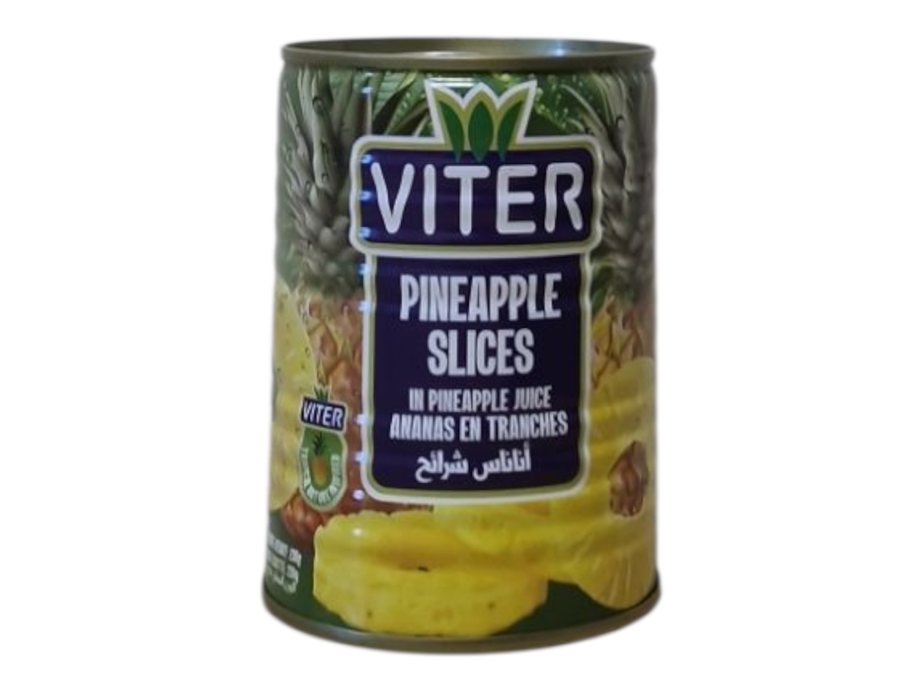 VITER tranches ananas 400g