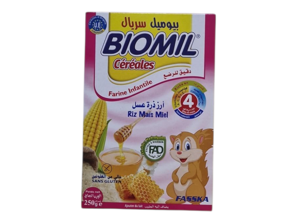 BIOMIL farine infantile riz mais meil 250g