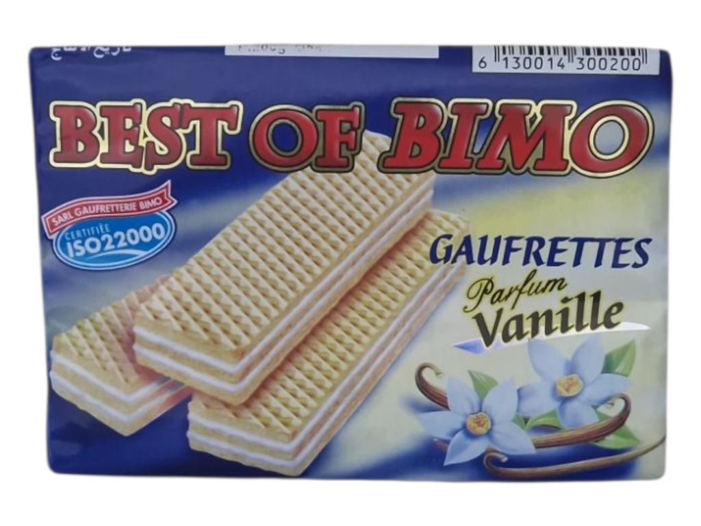 BIMO GAUFRETTES  vanille  36