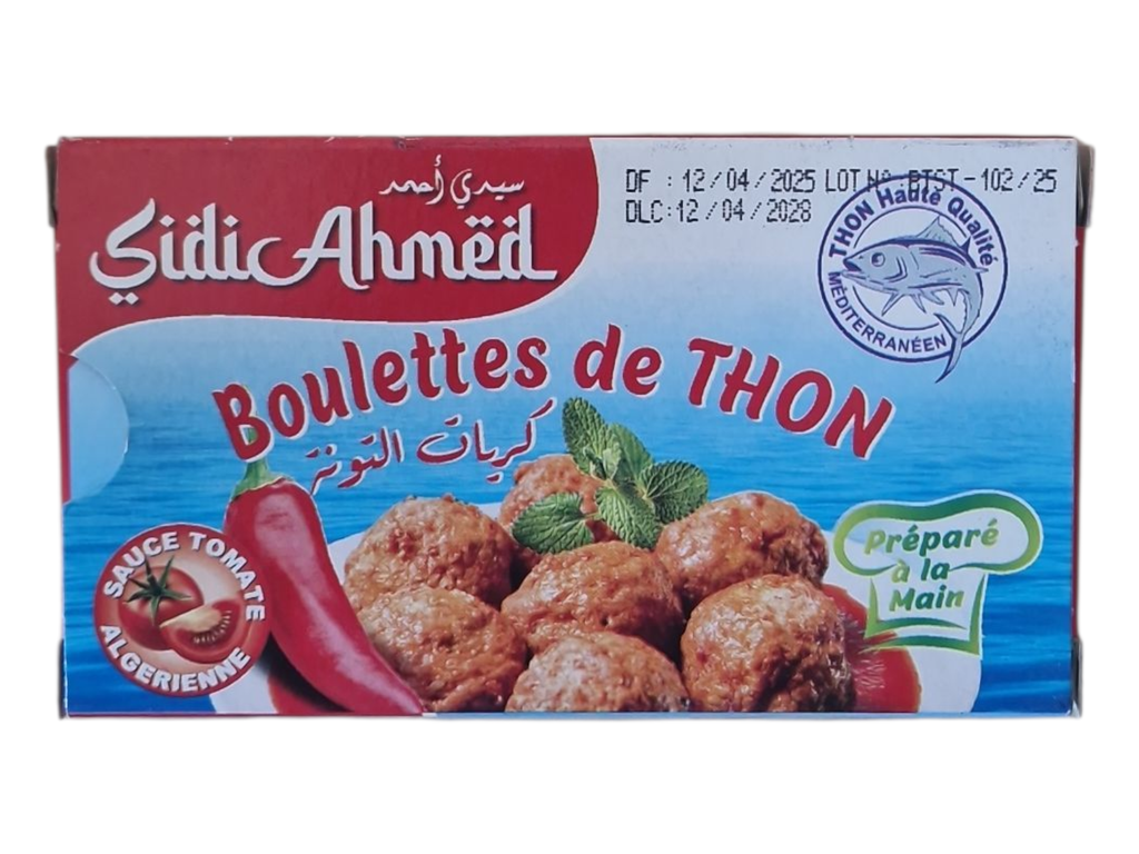SIDI AHMED boulettes de thon  115g