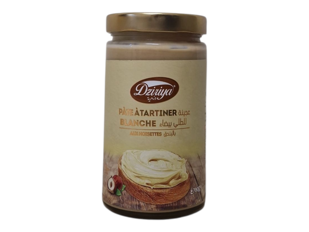 DZIRIYA chocolat blanc a tartiner 700g