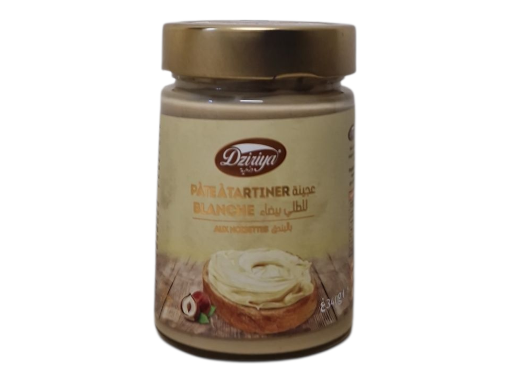 DZIRIYA pate a tartiner blanc 340g