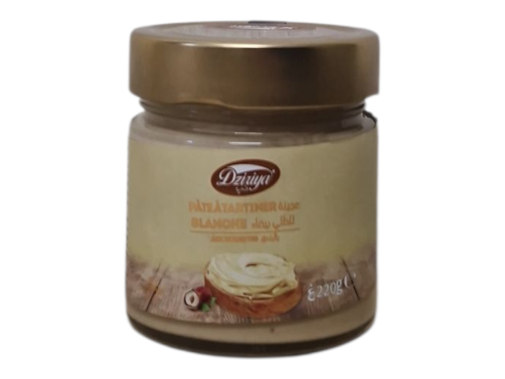 DZIRIYA pate a tartiner blanc 220g