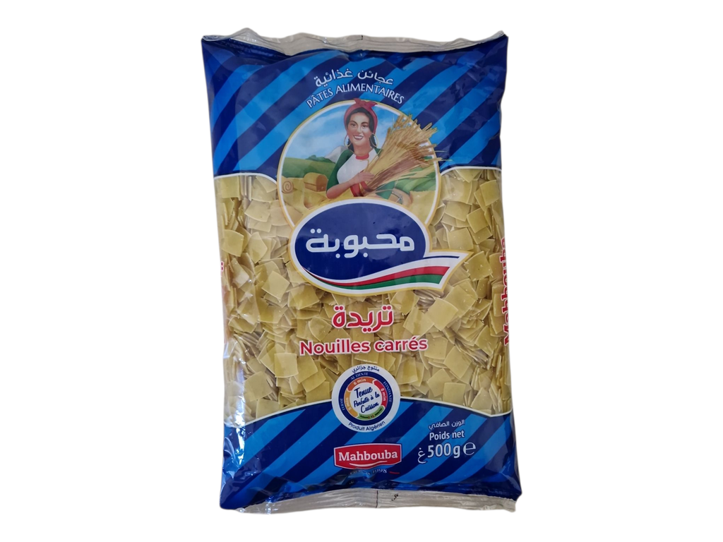 MAHBOUBA trida nouilles carrés 500 g