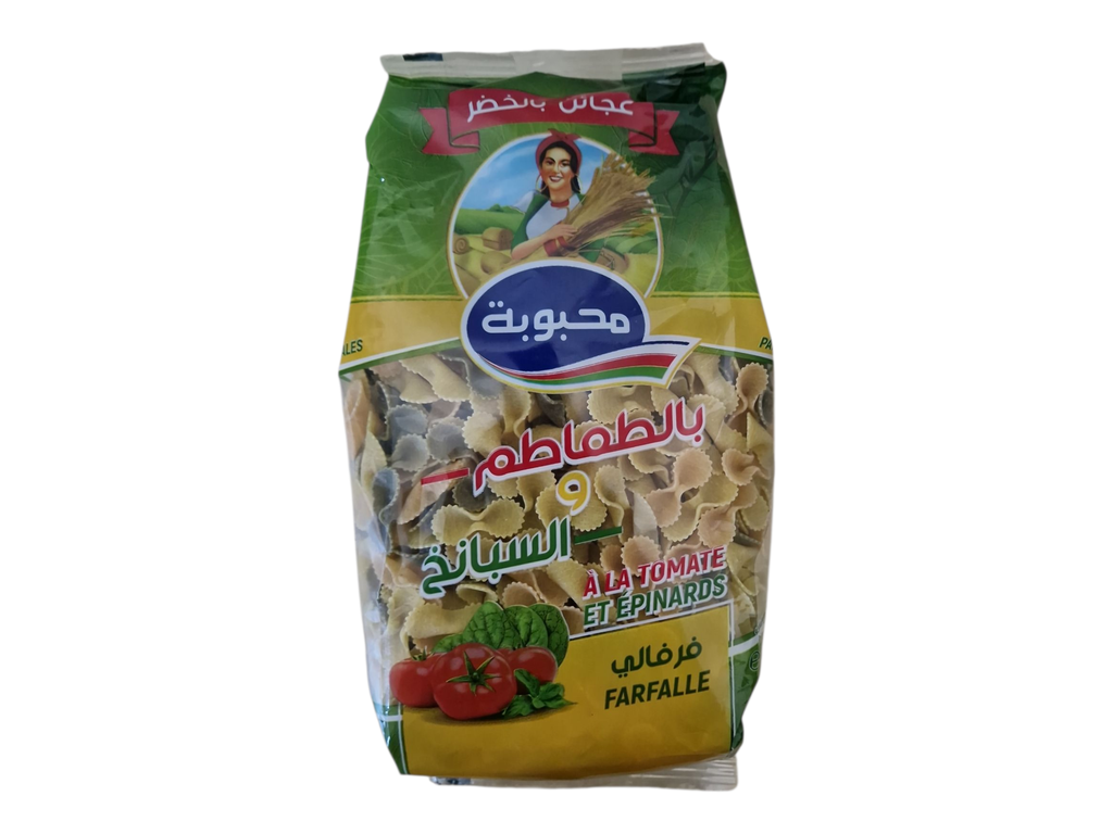 MAHBOUBA farfalle la tomate et epinard 400 g