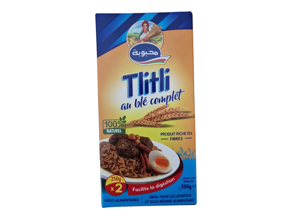 MAHBOUBA tlitli au blé complet 500 g