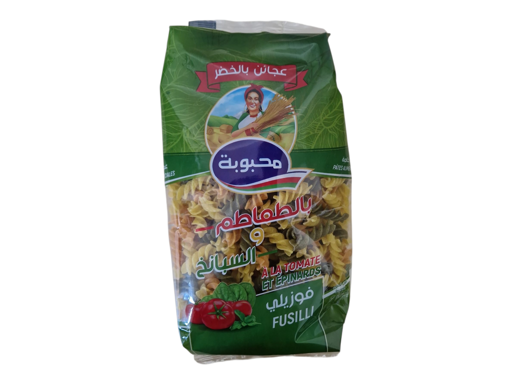 MAHBOUBA fusilli la tomate et epinard 400 g