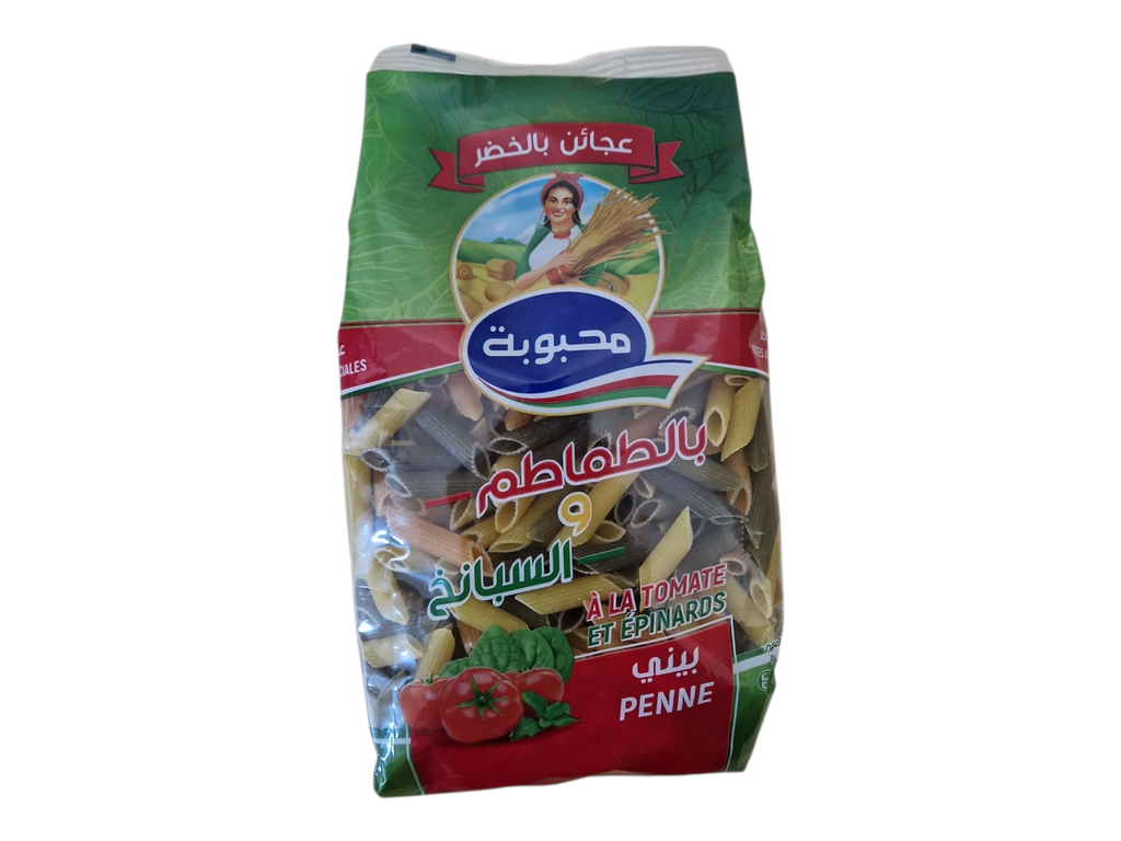 MAHBOUBA penne la tomate et epinard 400 g
