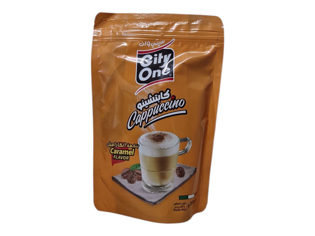 CITY ONE capputccino caramel sac 200G